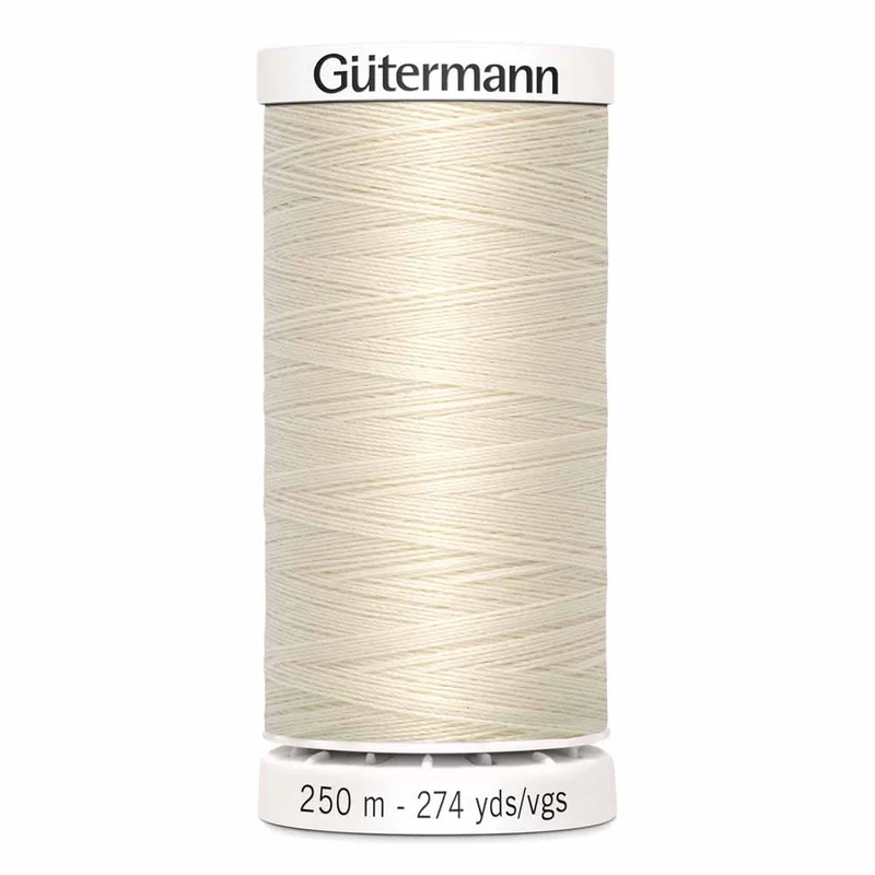 Gütermann | Fil Tout Coudre | 250 m | #022 | Coquille d'Oeuf