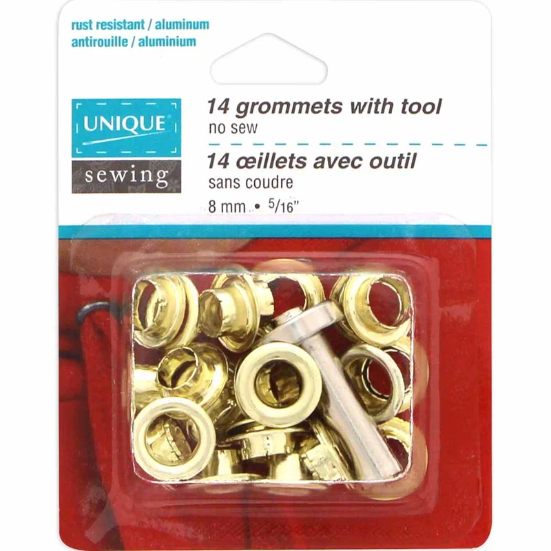 UNIQUE | Œillets avec outil | 8 mm (5/16″)
