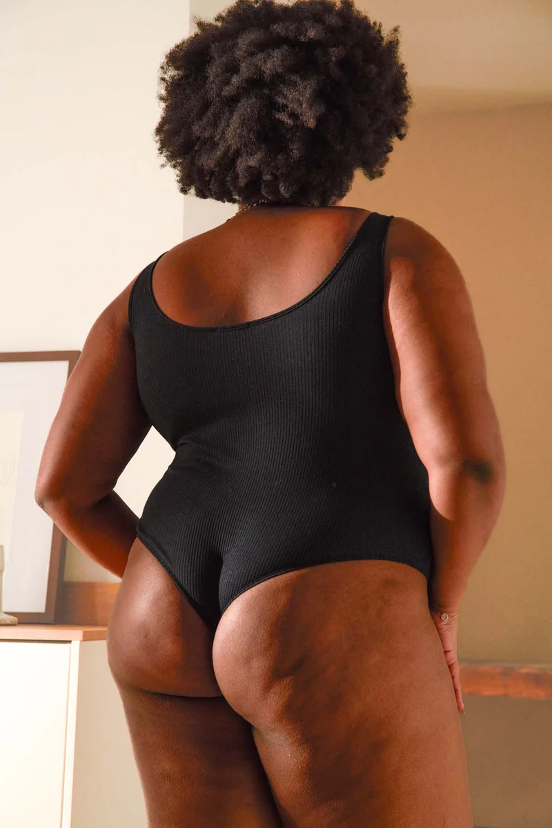 Body Débardeur Coton BIO - Noir