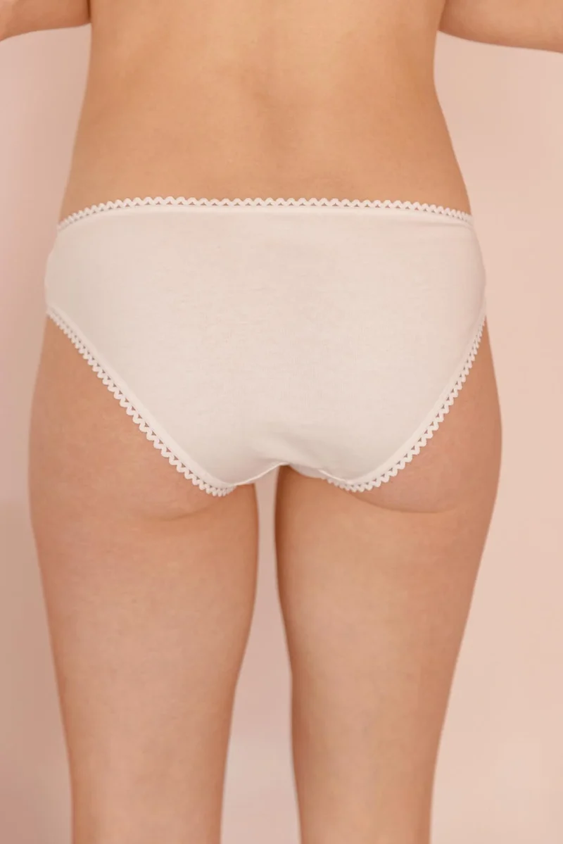 1 BRASSIÈRE + 1 CULOTTE - Blanc