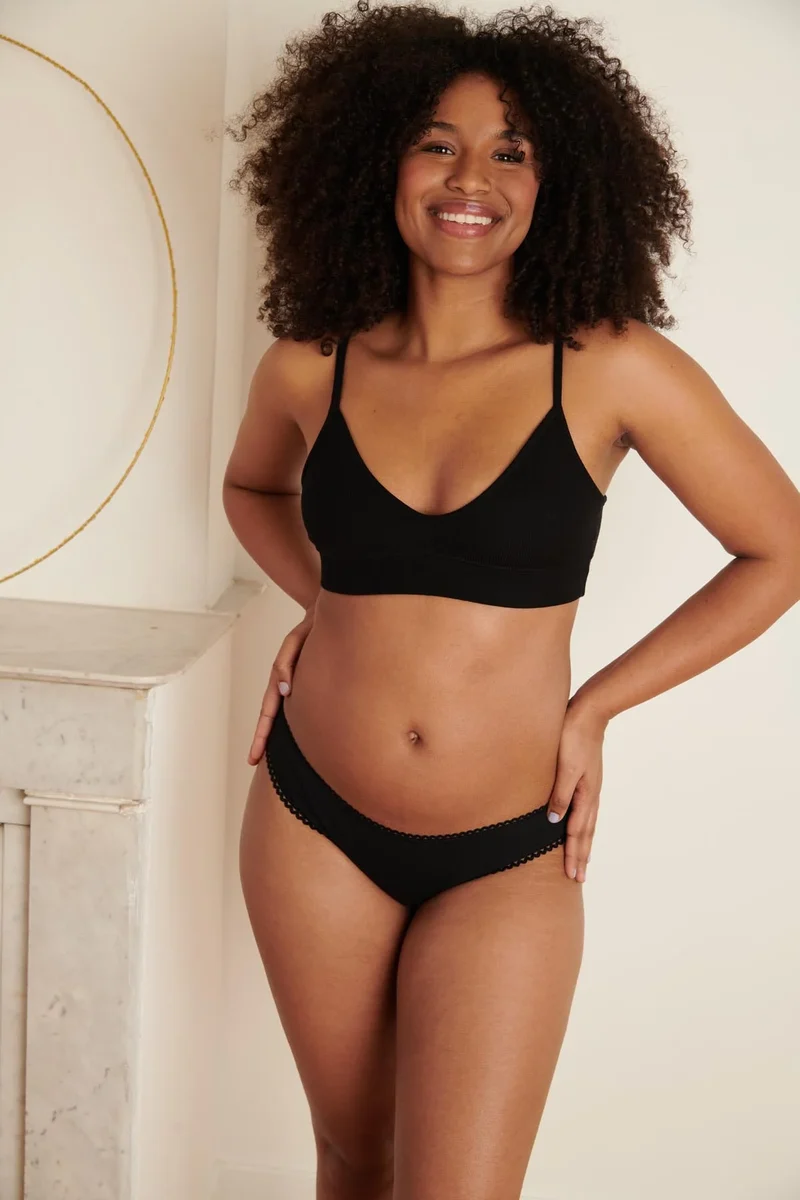1 BRASSIÈRE + 1 CULOTTE - Pirate Black