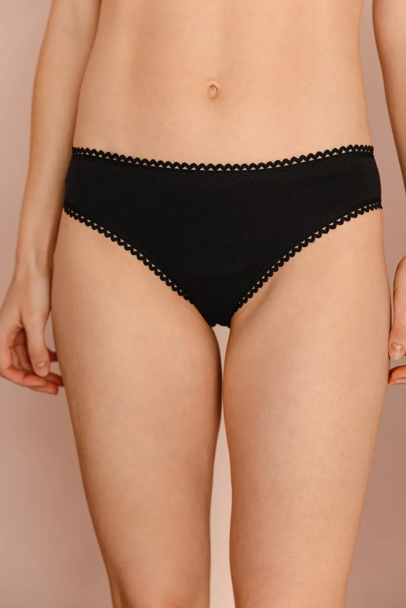 1 BRASSIÈRE + 1 CULOTTE - Pirate Black
