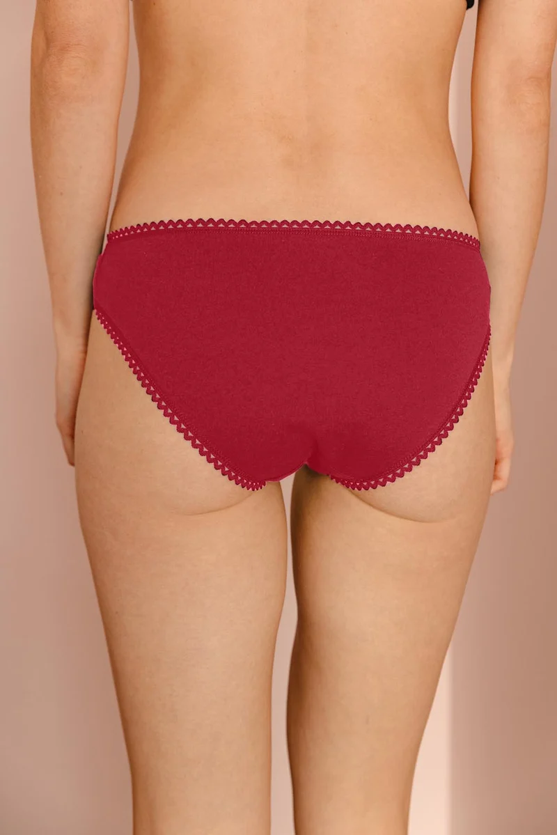 1 BRASSIÈRE + 1 CULOTTE - Cerise