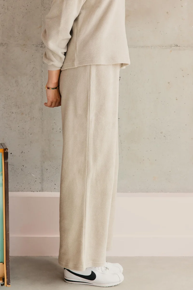Pantalon Cocoon 100% Coton - Beige