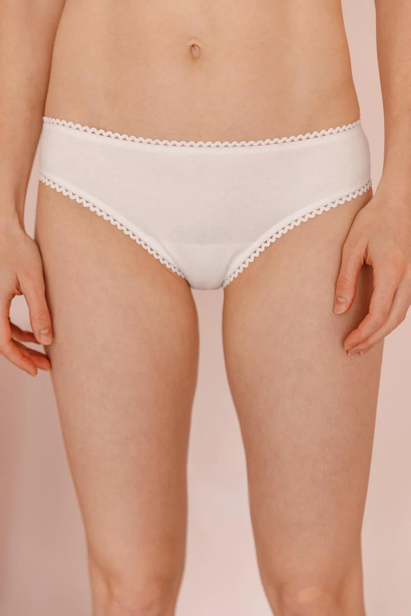 Culotte Coton BIO - Blanc de blanc