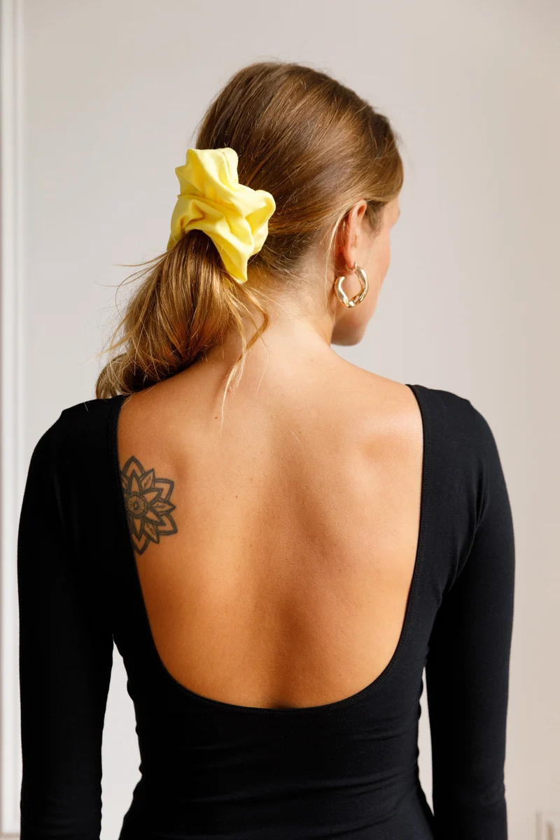 Body Coton BIO - Noir