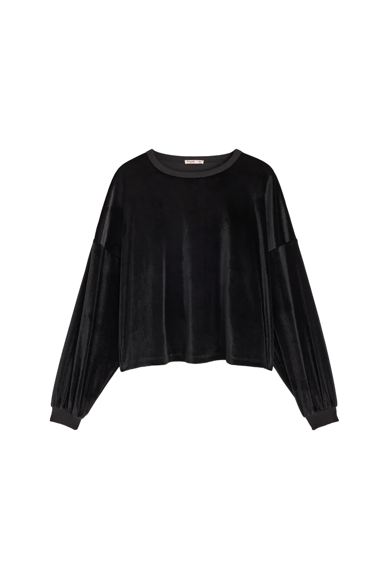 Sweat Velours - Noir