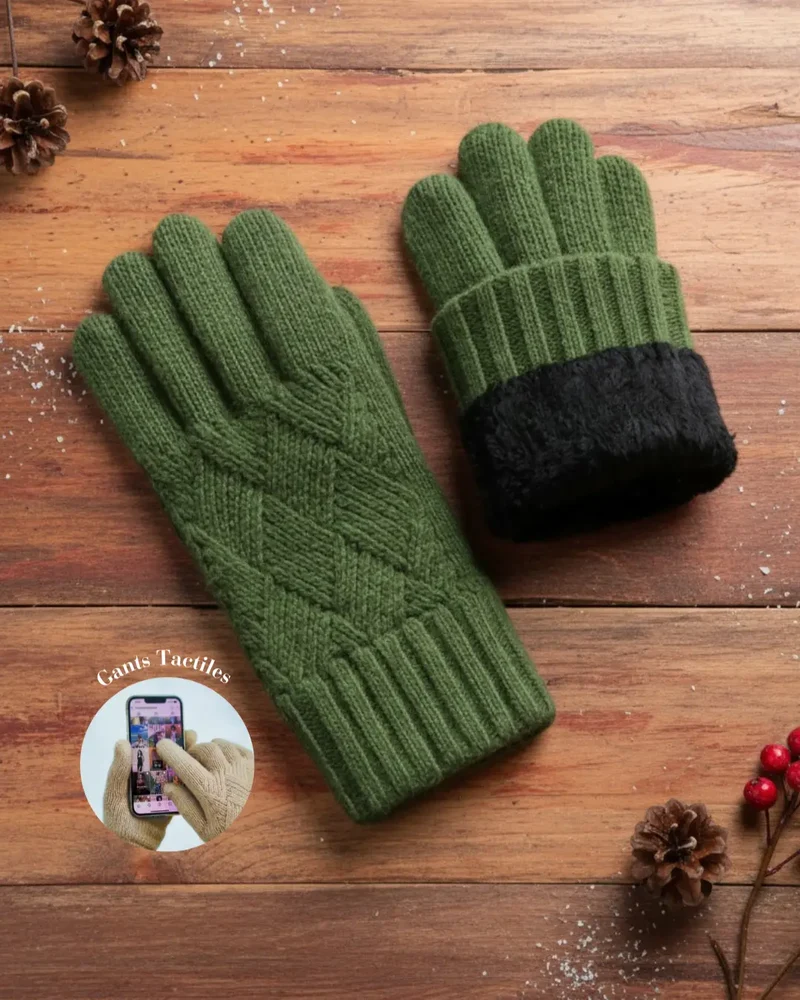 Gants Polaire Tactiles Femme