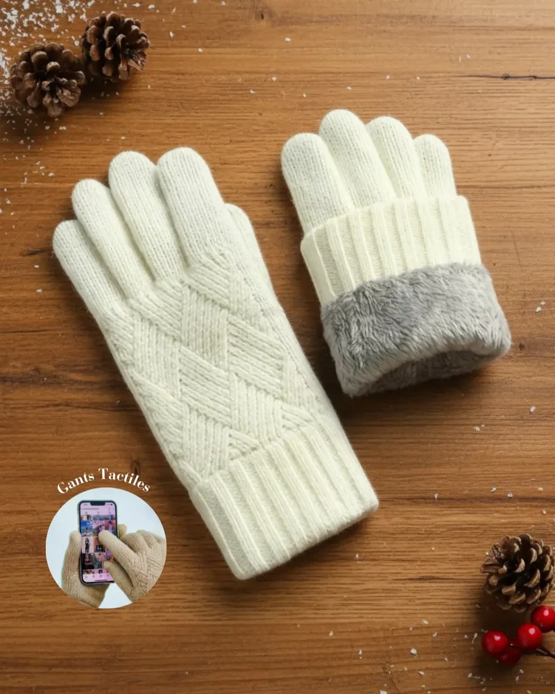 Gants Polaire Tactiles Femme