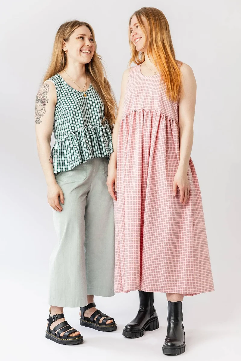 Patron de couture PDF | Robe et Haut Taimi | Named Clothing