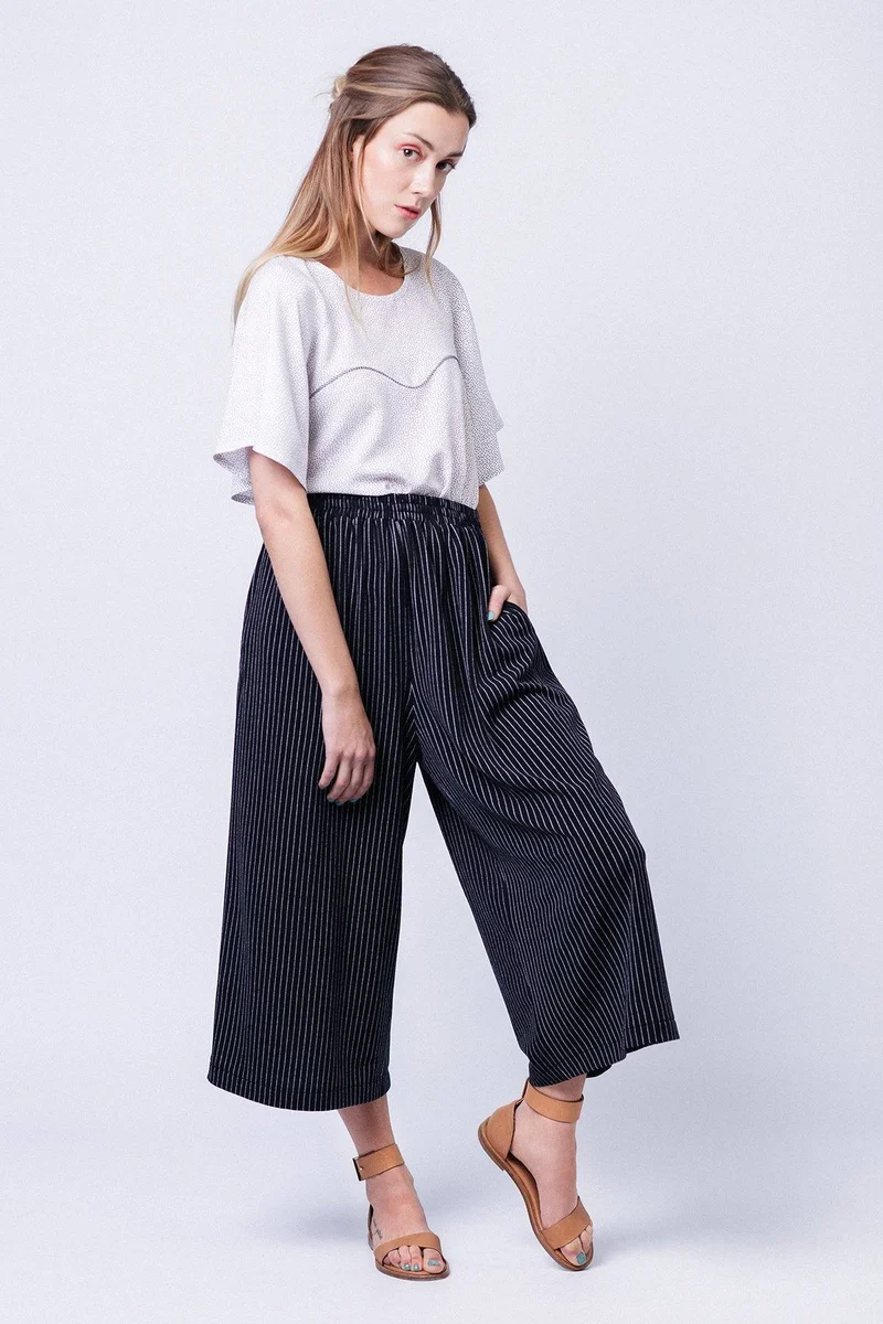 Patron de Couture PDF | Pantalon Taille Élastique Ninni | Named Clothing