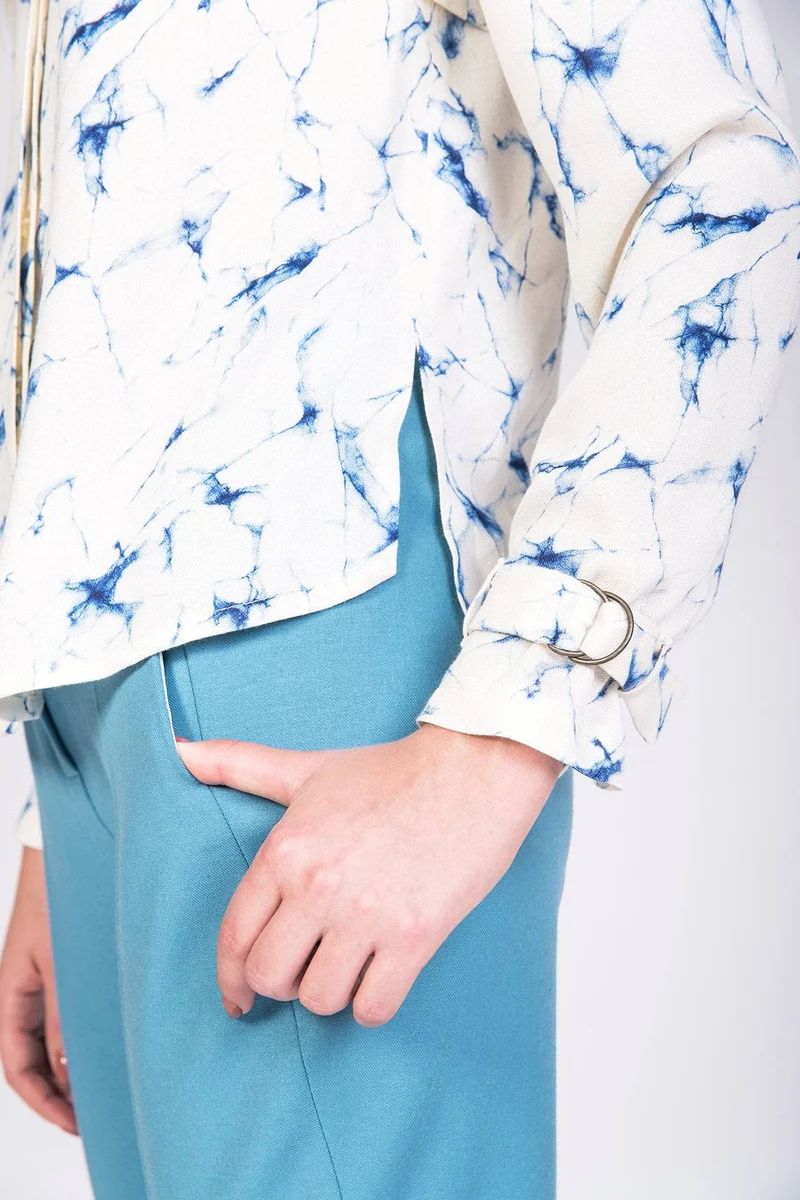 Patron de couture PDF | Chemisier trench & Robe tunique Helmi | Named Clothing