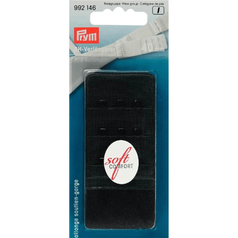 PRYM | Rallonge pour Soutien-Gorge | Noir