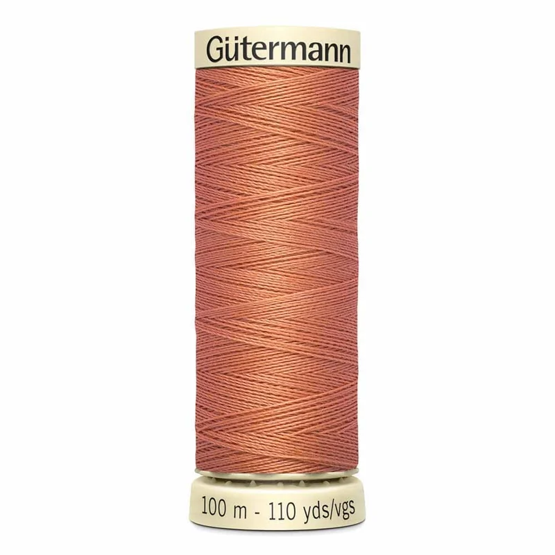 Gütermann | Fil Sew-All | 100m | #363 | Pêche foncée
