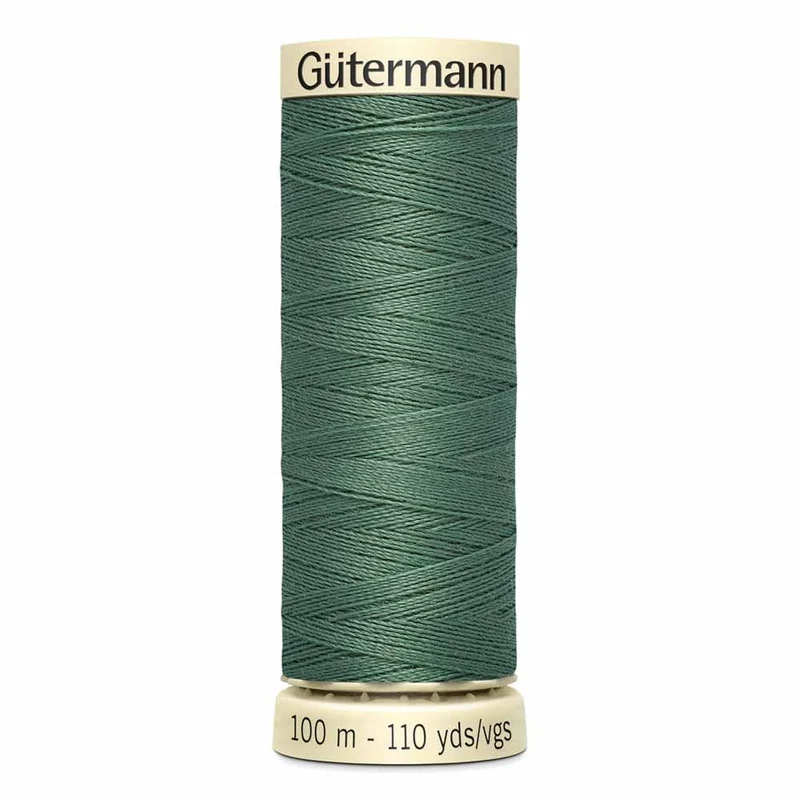 Gütermann | Fil Tout Coudre | 100m | #646 | Vert Acier