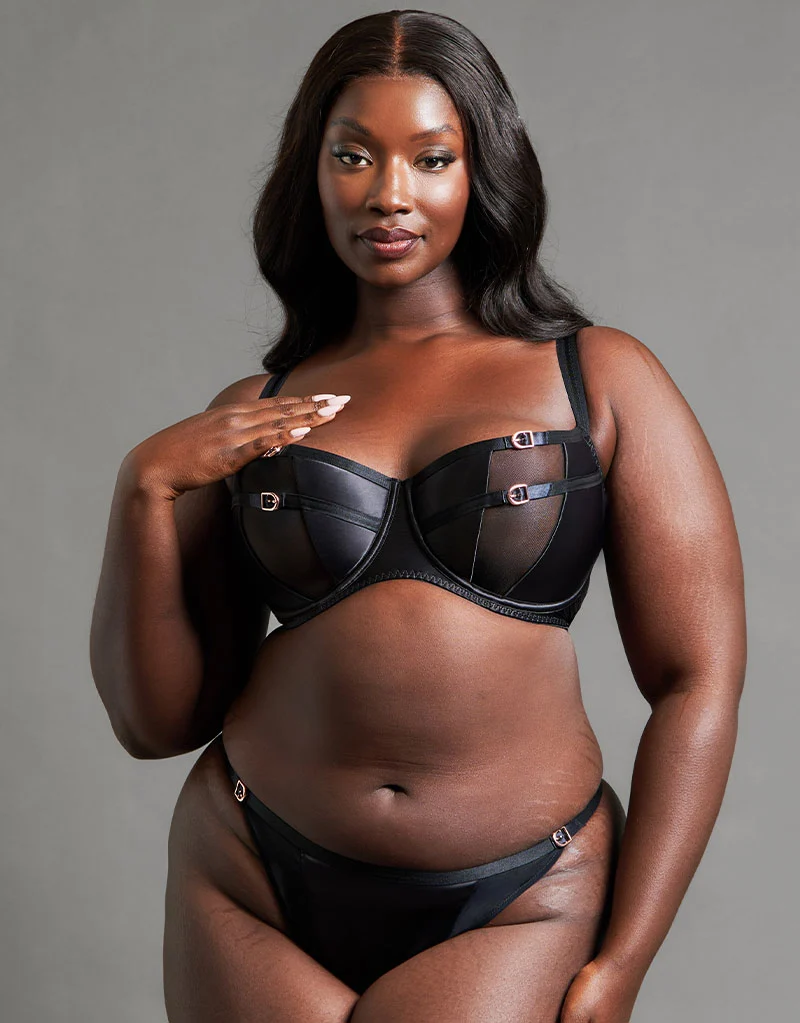 Scantilly Unbuckled Tanga Brief Black