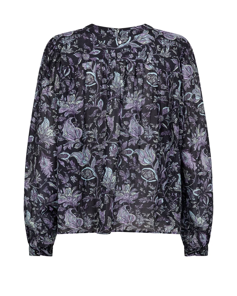 Chemisier léger à imprimé floral Tenca Fleura