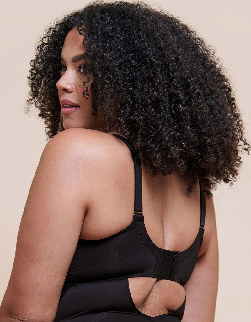 Curvy Kate Boost Lace Padded Balcony Body Black