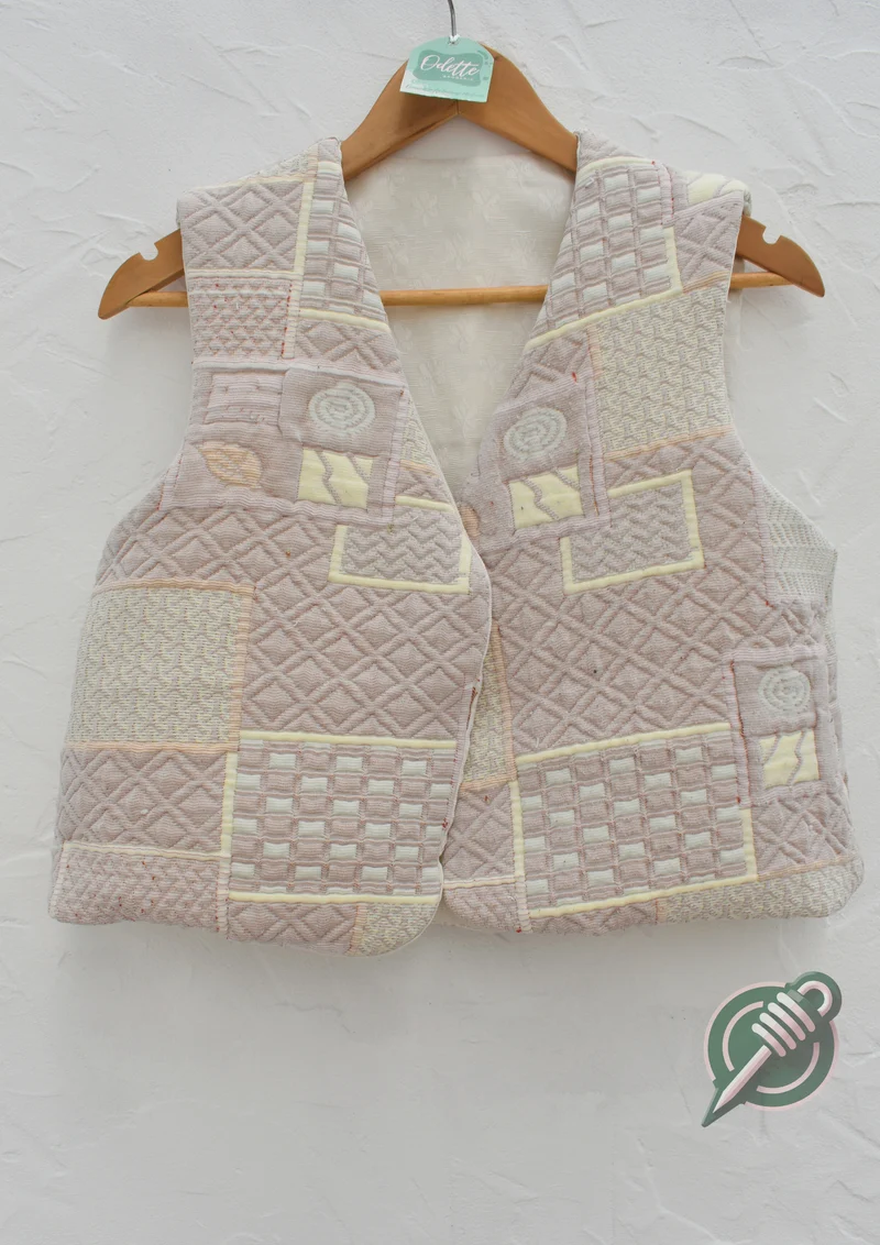 Gilet sans manches réversible