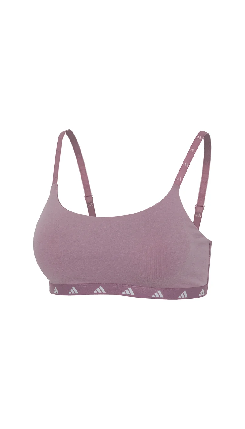 Bustier mit herausnehmbaren Pads Lila - ADIDAS