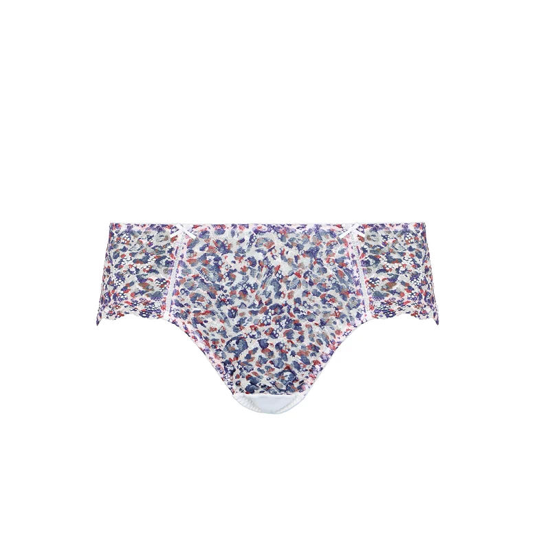 Shorty blanc imprimé Luccia swing