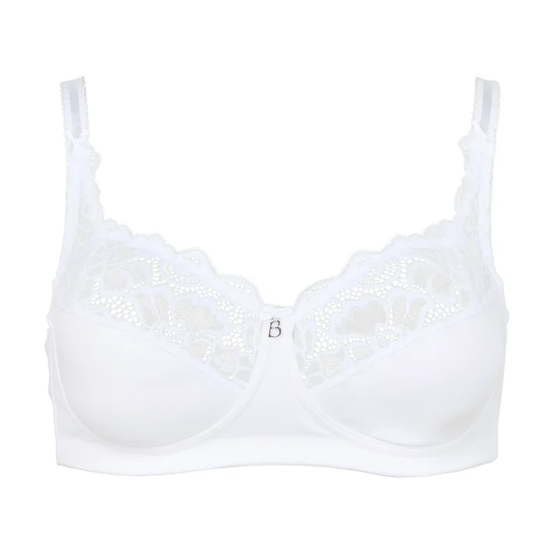 Soutien-gorge sans armatures blanc Cocoon