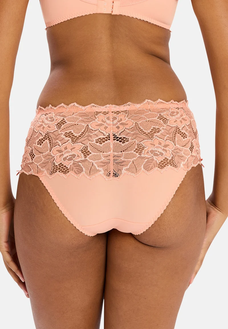 Lot de 3 culottes hautes Arum Rose, Vert et Magenta Pourpre