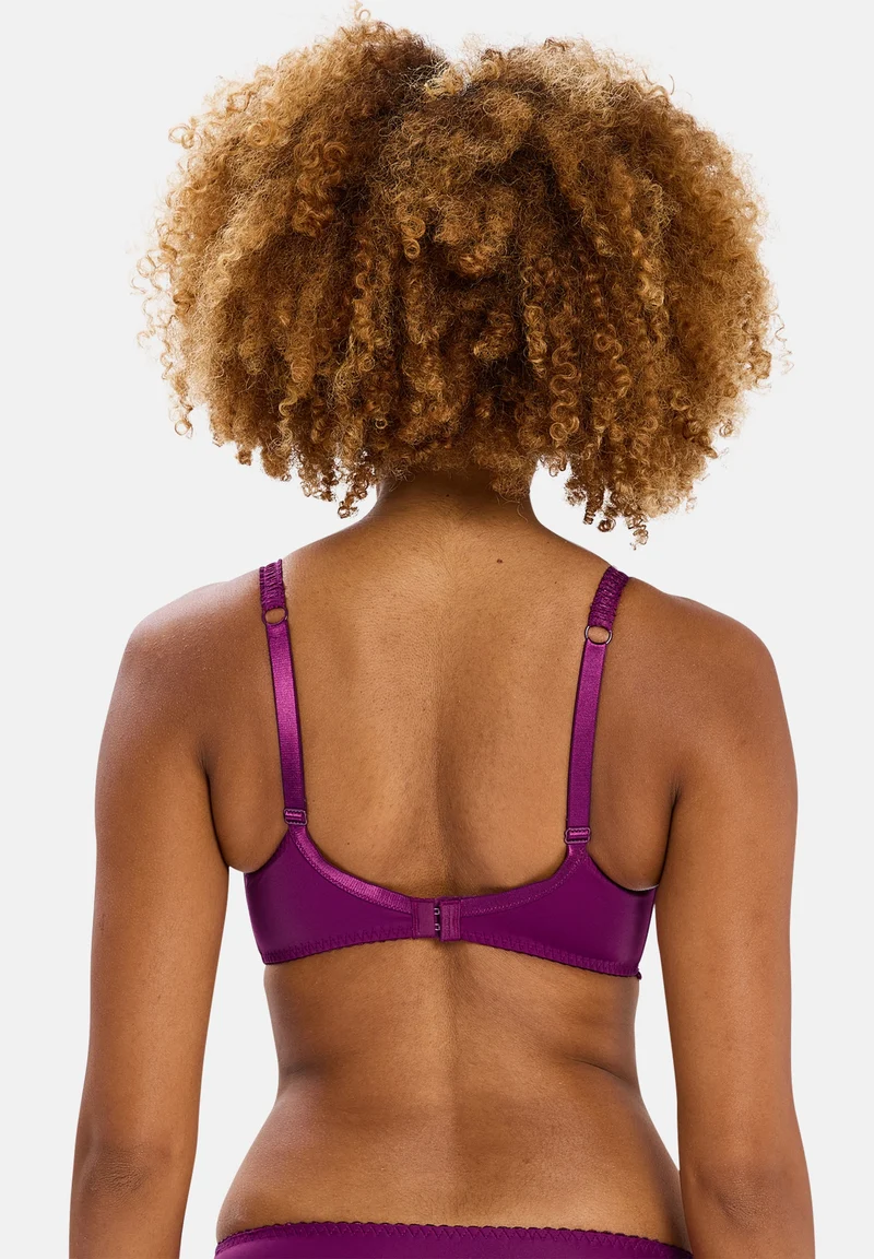 Lot de 2 soutiens-gorge Duo Arum Magenta Pourpre et Vert Aquifère