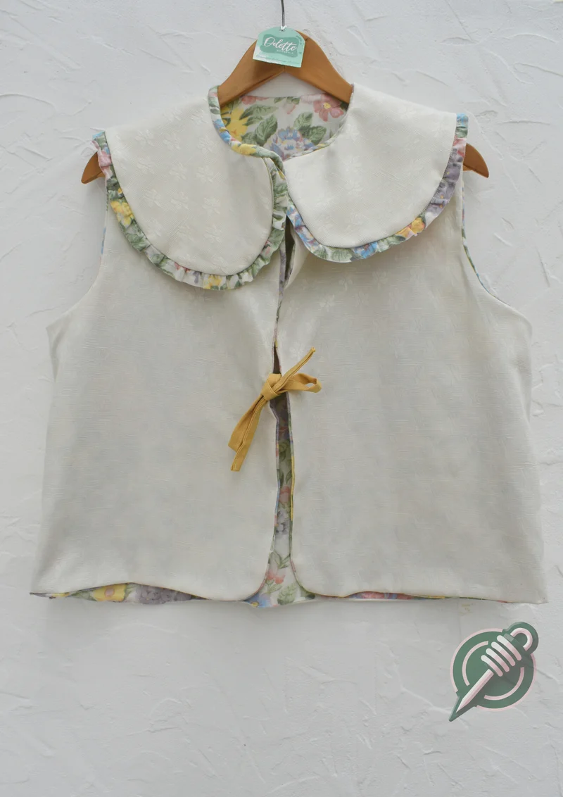 Gilet sans manches réversible