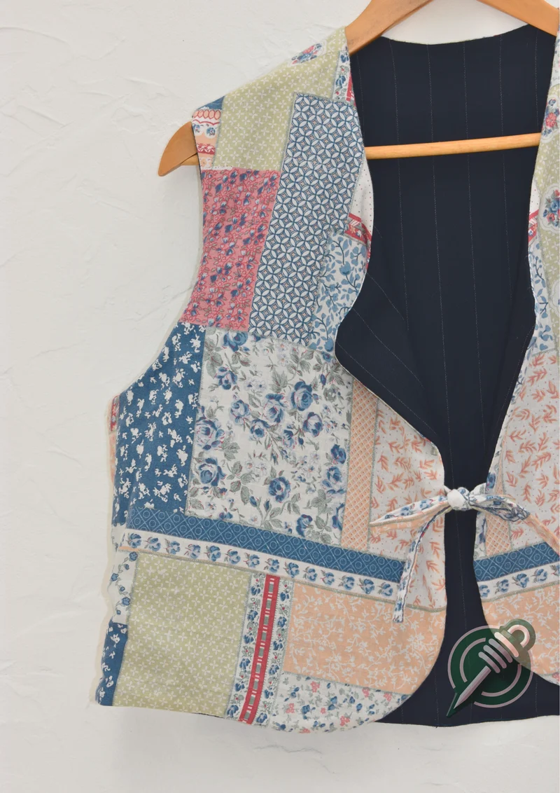Gilet sans manches réversible