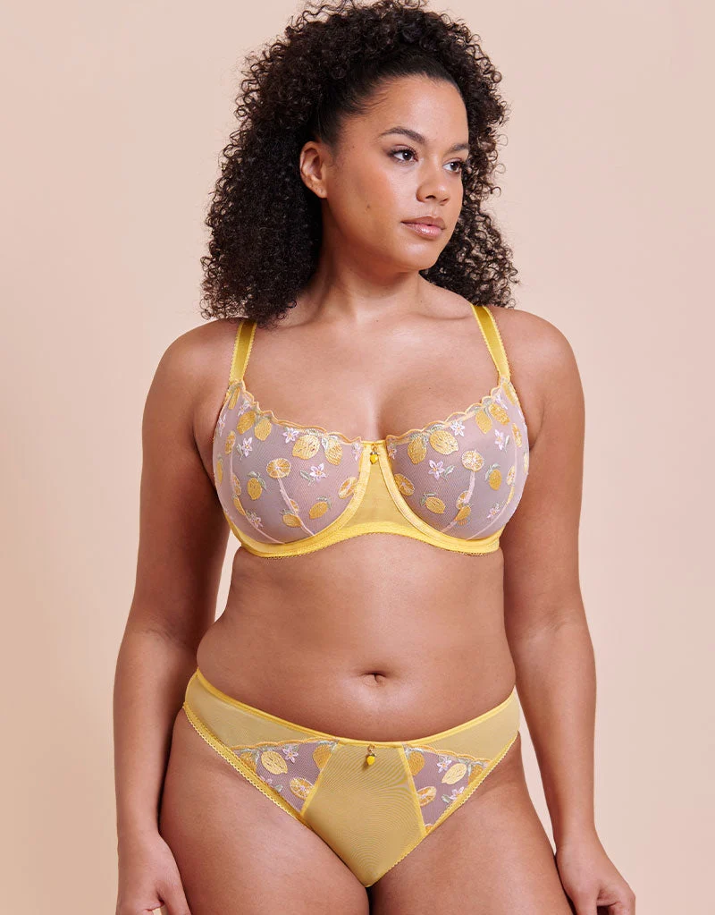Curvy Kate Limoncello Tanga Brief Lemon Blush