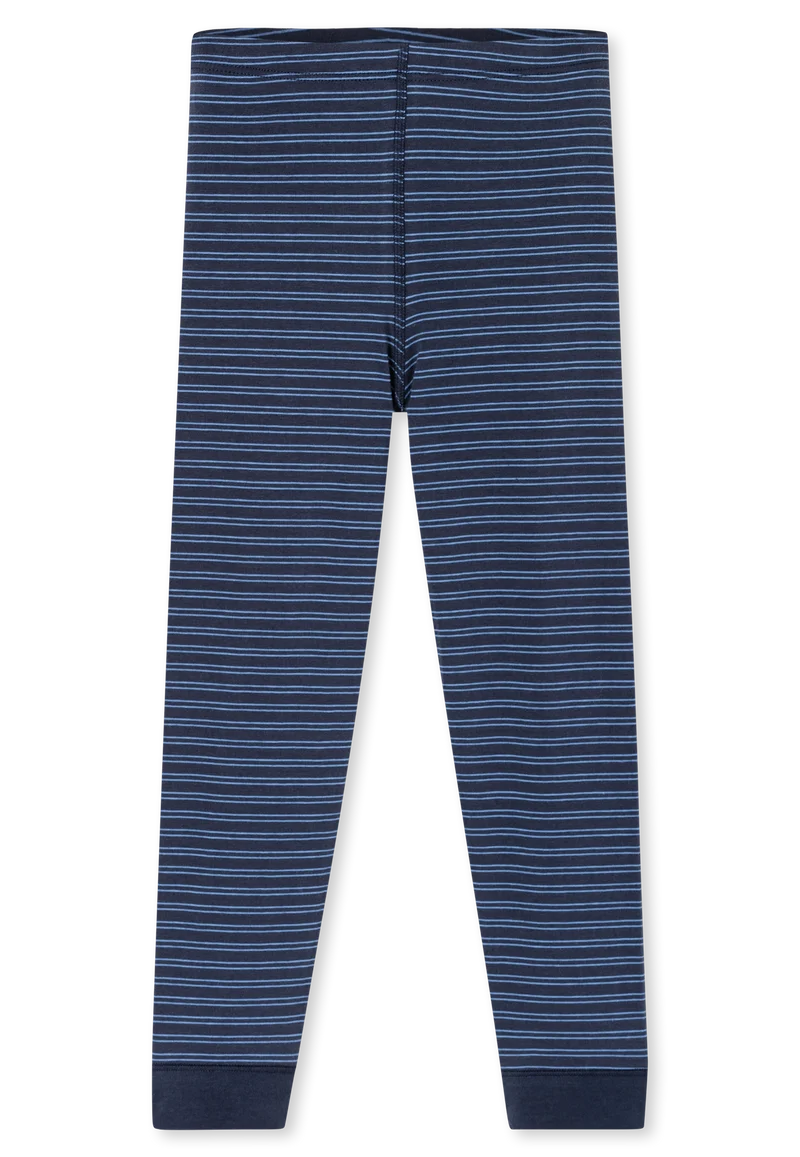 Unterhose lang 2er-Pack Blau gemustert - 95/5