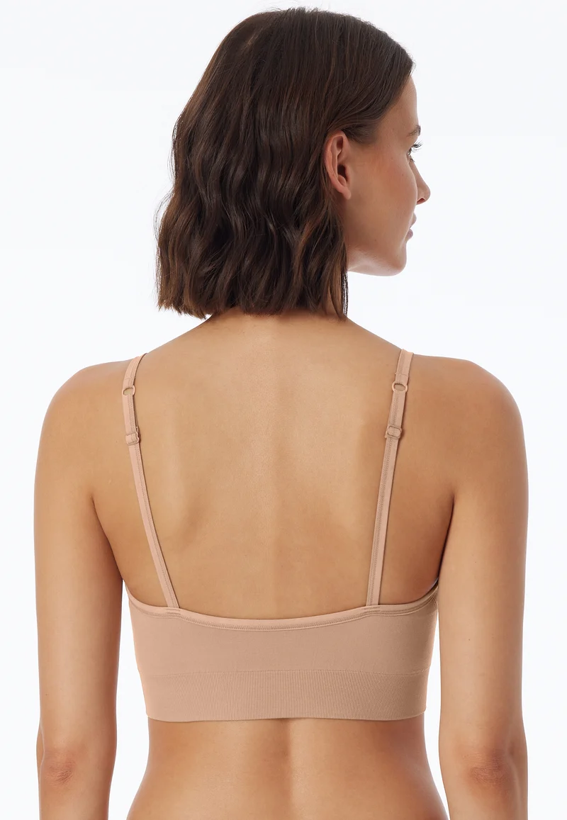 Bustier Seamless mit herausnehmbaren Pads Beige - Casual Seamless