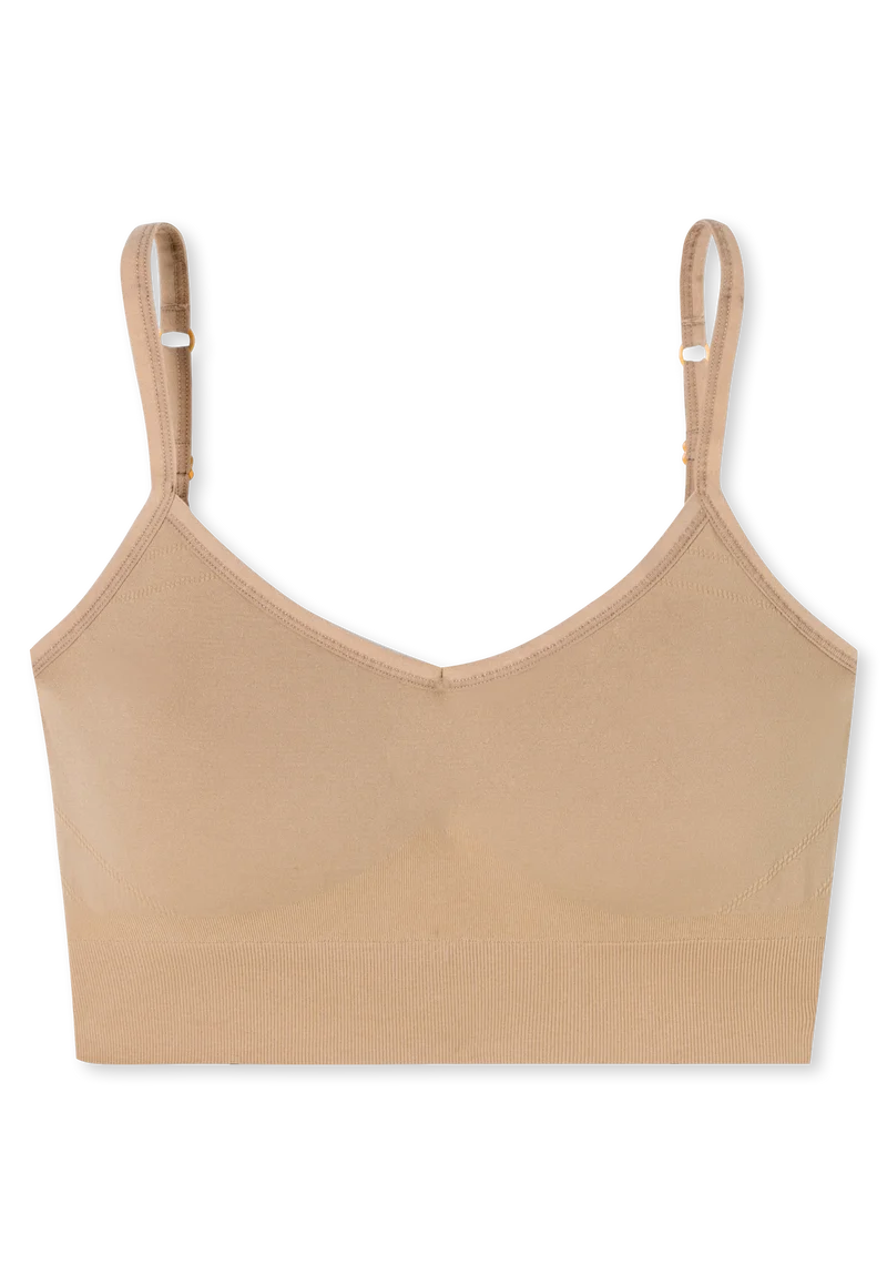 Bustier Seamless mit herausnehmbaren Pads Beige - Casual Seamless