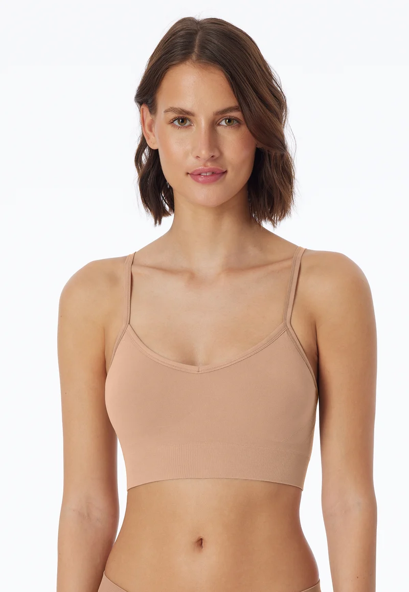 Bustier Seamless mit herausnehmbaren Pads Beige - Casual Seamless