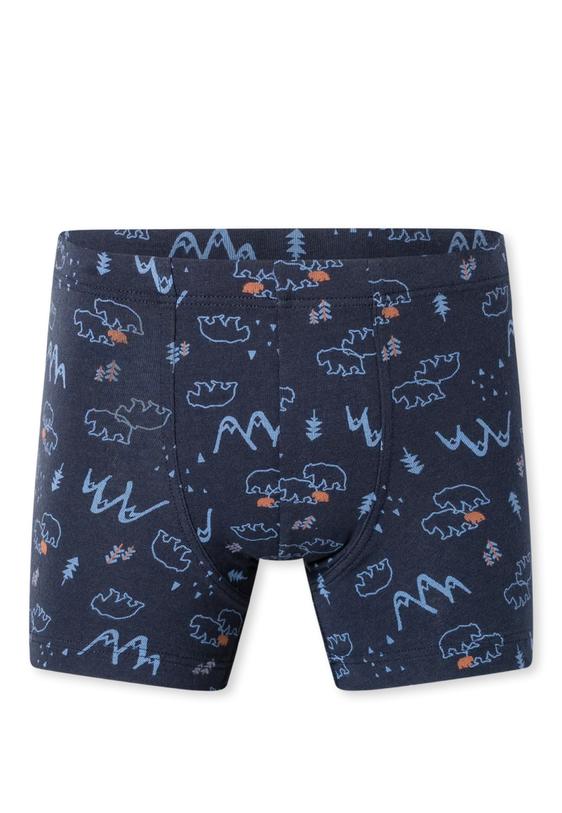 Shorts 5er-Pack Blau gemustert - 95/5