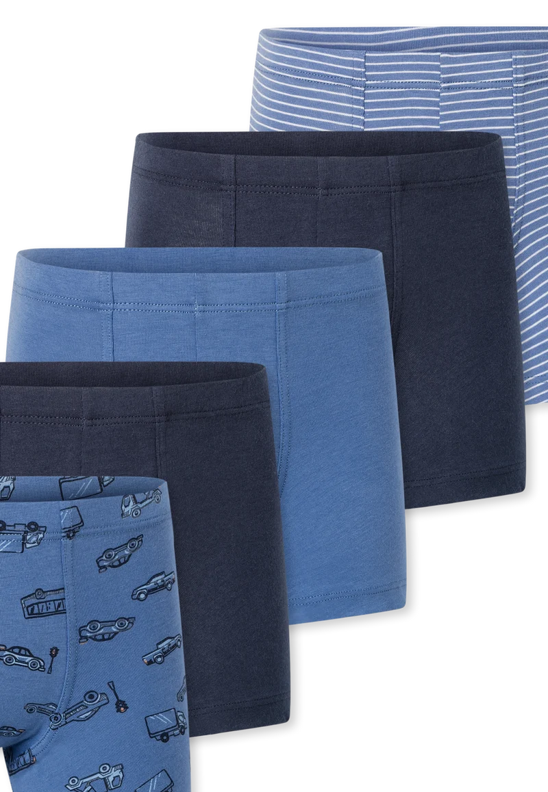 Shorts 5er-Pack Blau gemustert - 95/5