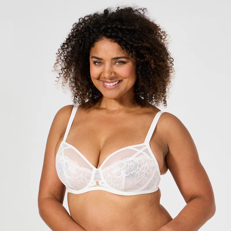 Soutien-gorge emboîtant ivoire Lathy