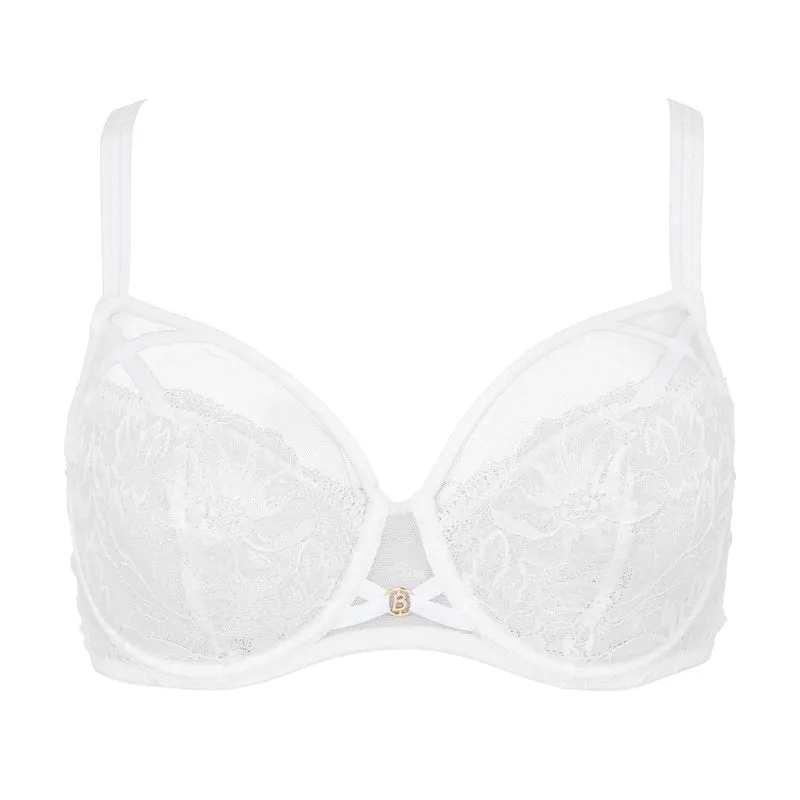 Soutien-gorge emboîtant ivoire Lathy