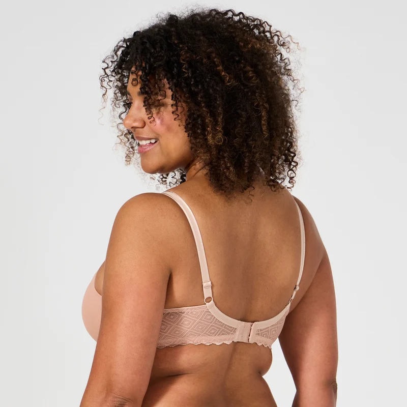 Soutien-gorge coque beige noisette Just Glam