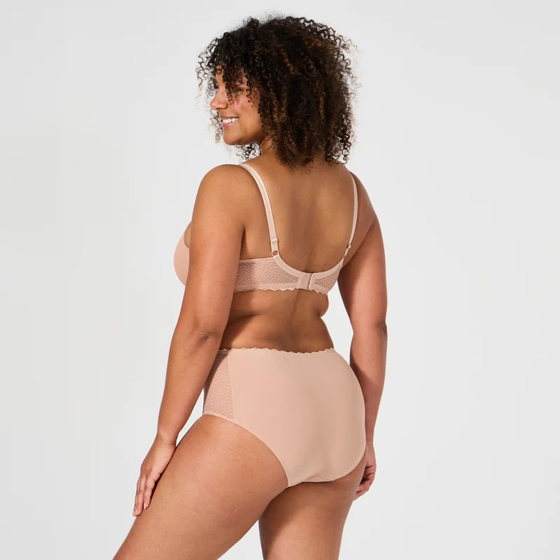Soutien-gorge coque beige noisette Just Glam