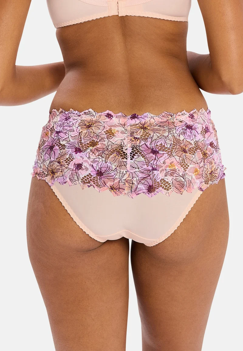 Culotte Arum Mosaïc Floral Rose