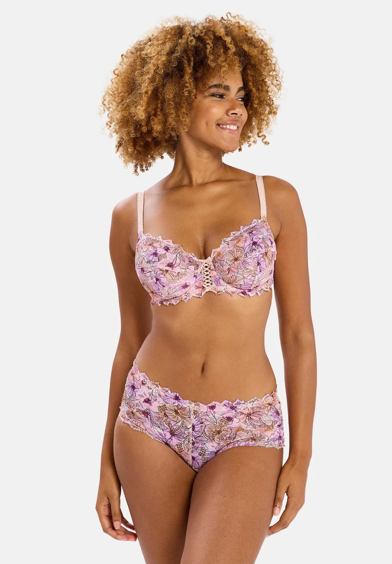 Culotte Arum Mosaïc Floral Rose