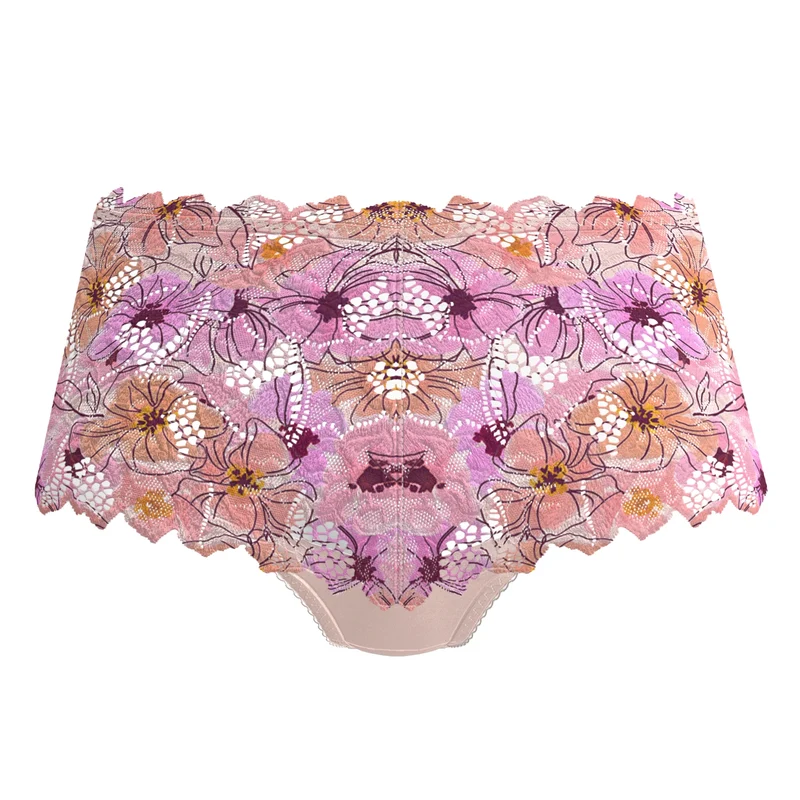 Culotte Arum Mosaïc Floral Rose