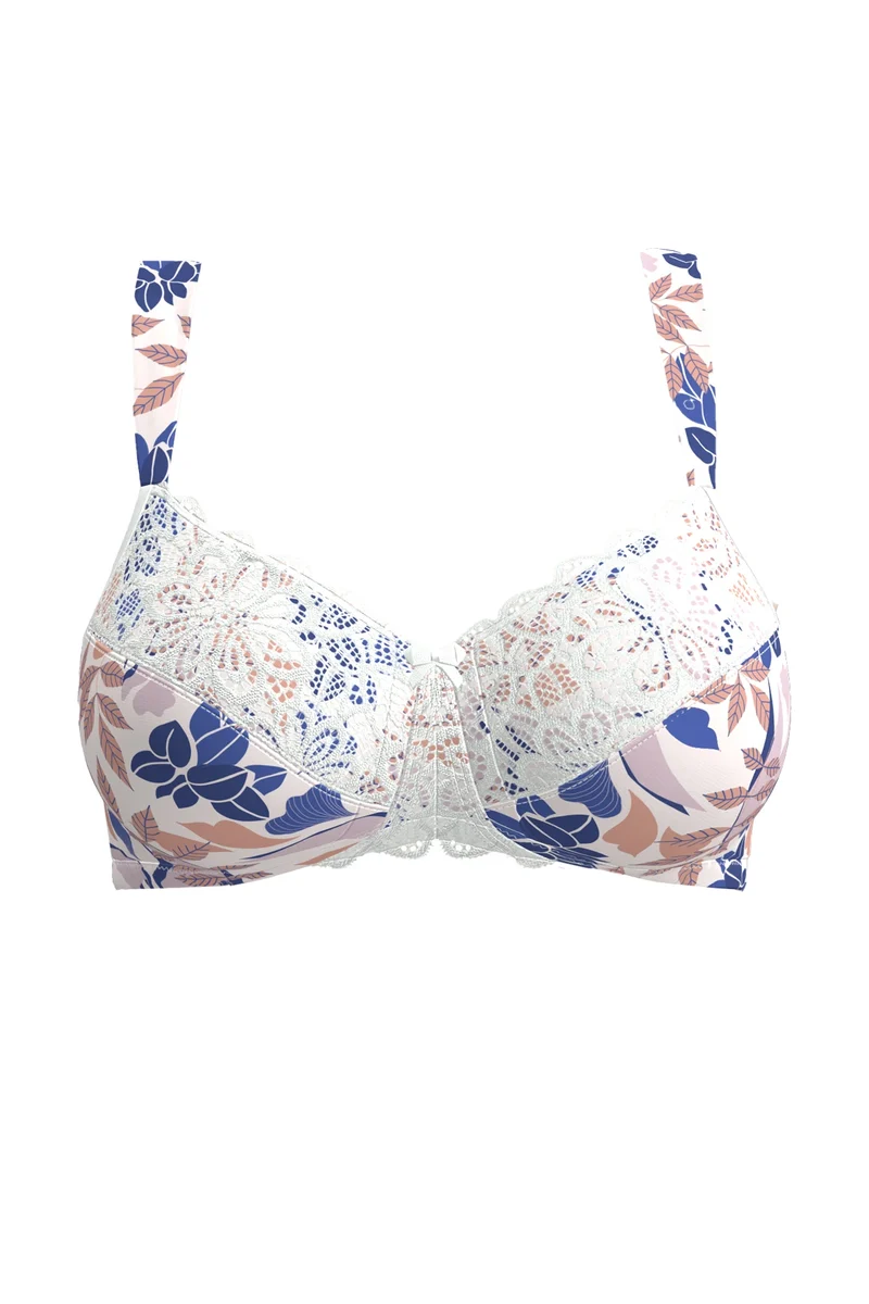 Soutien-gorge post-opératoire Ava Fantaisie Fleurs Graphiques
