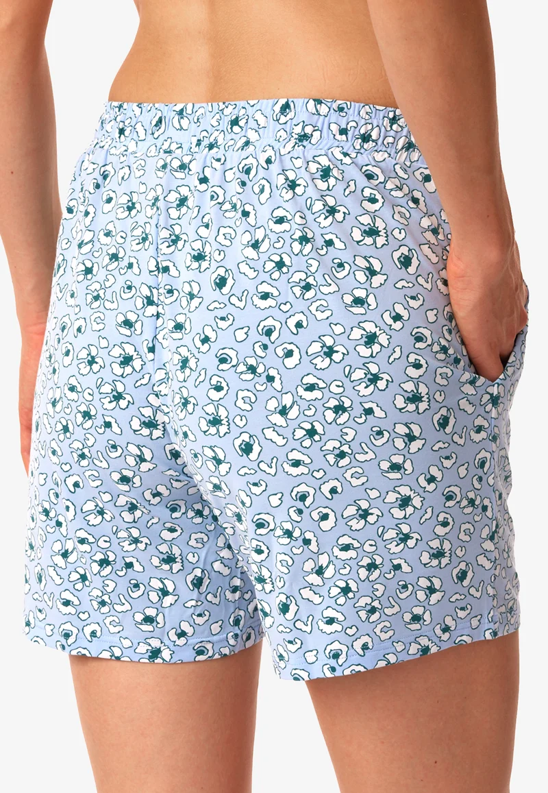 Shorts Blau gemustert - Mix+Relax