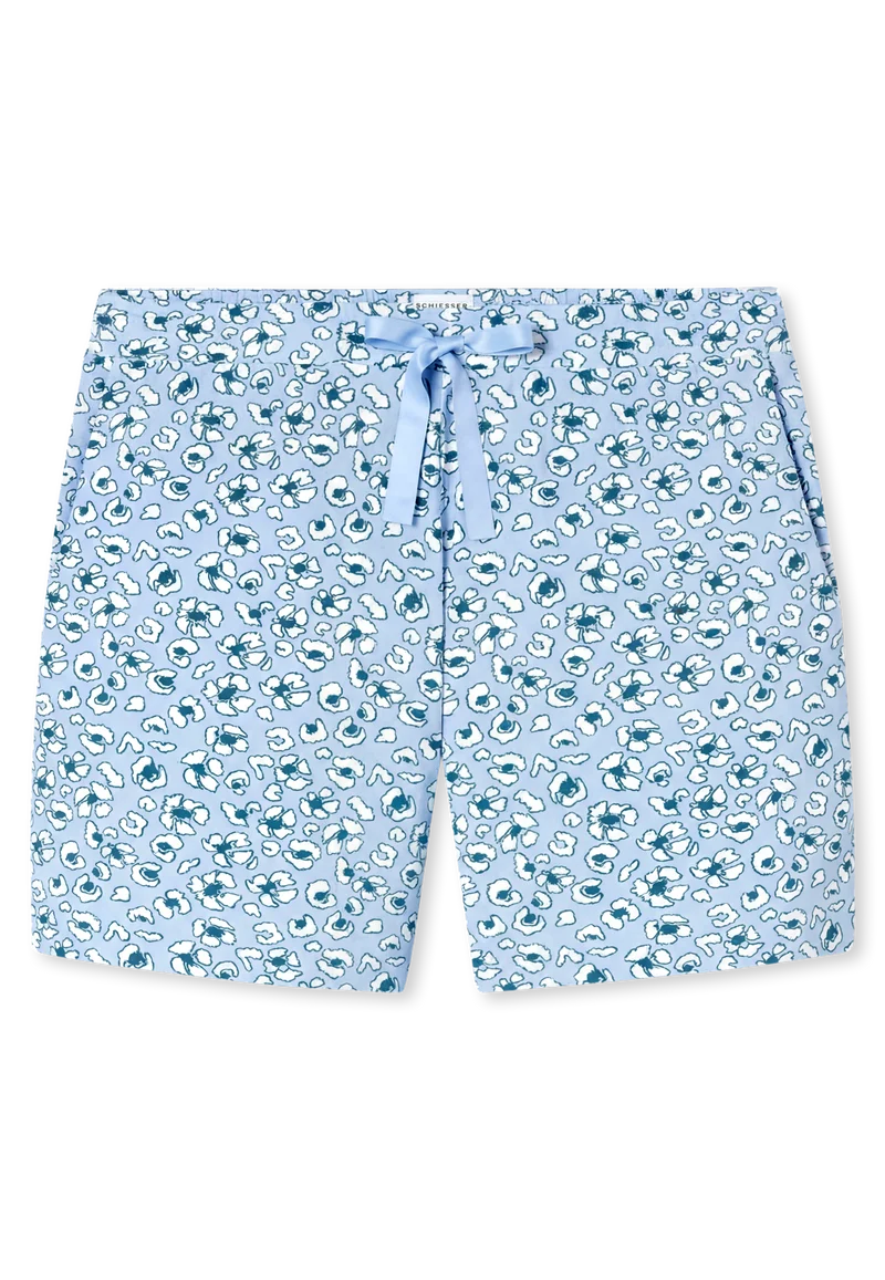 Shorts Blau gemustert - Mix+Relax