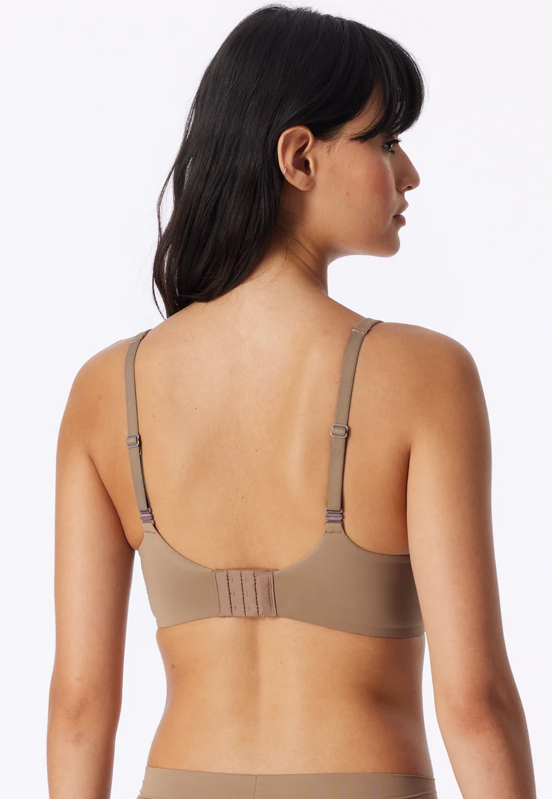 Soft-BH mit Cups Taupe - Unique Micro