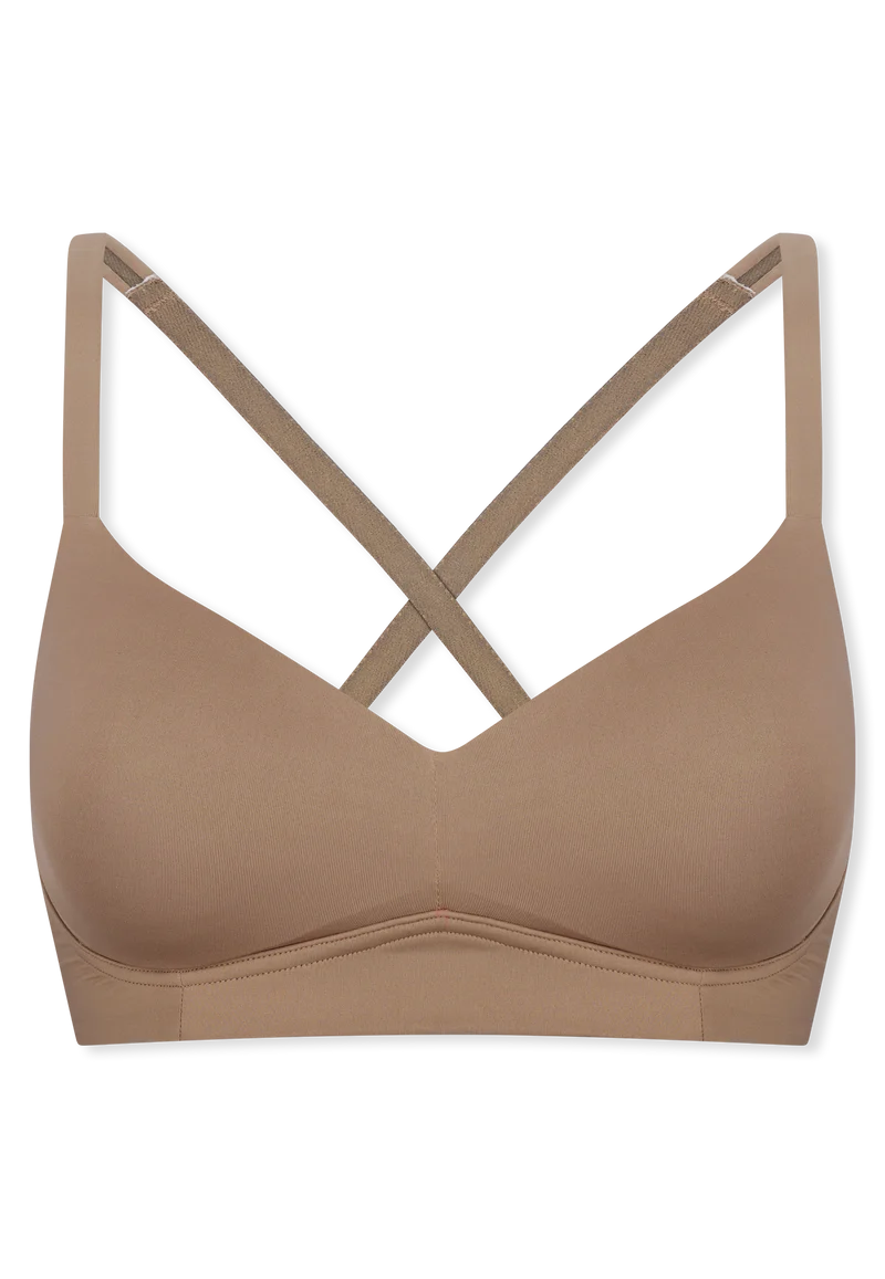 Soft-BH mit Cups Taupe - Unique Micro
