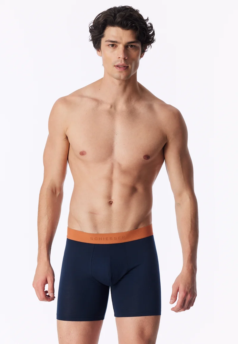 Long-Shorts 3er-Pack Dunkelblau - 95/5